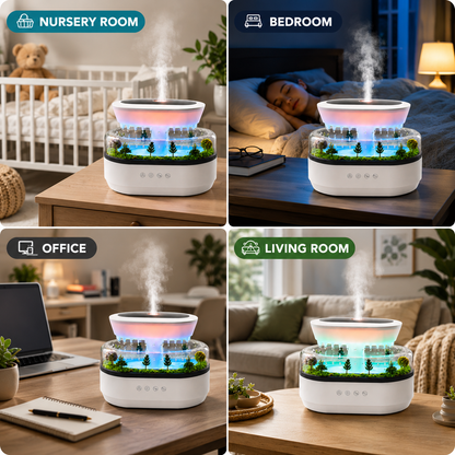 Aromatherapy & Rain Sound Diffuser