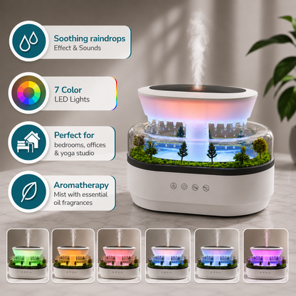 Aromatherapy & Rain Sound Diffuser