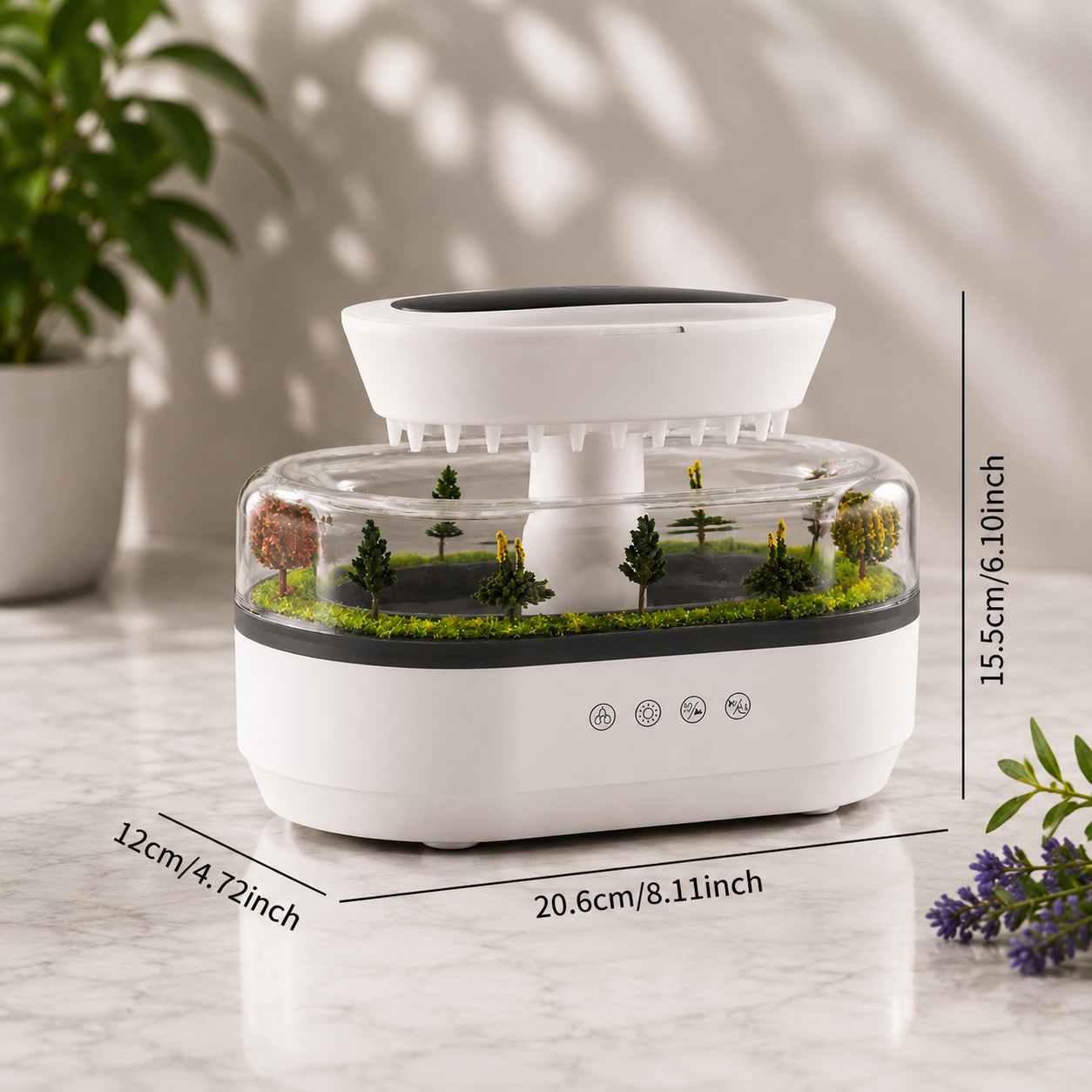 Aromatherapy & Rain Sound Diffuser